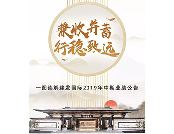 兼收并蓄 行稳致远丨一图读解凯时尊龙人生就是博国际2019年中期业绩公告